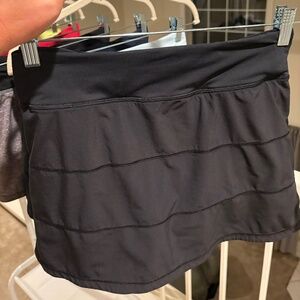 Lululemon - Pace Rival Mid-Rise Skirt - Black